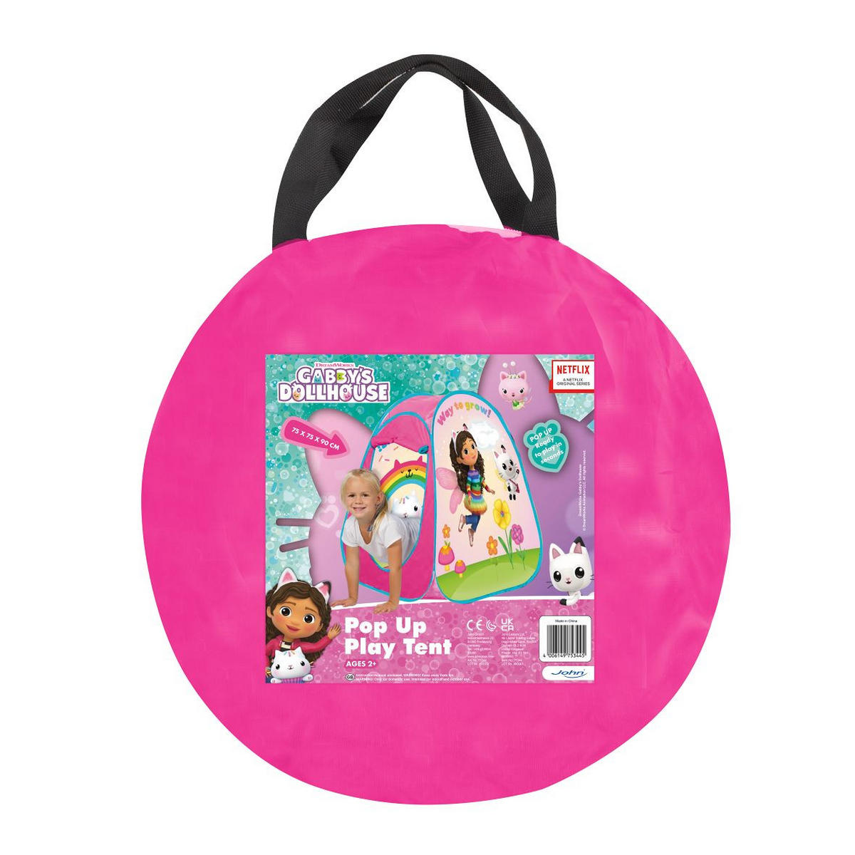 SPIELZELT - Multicolor, Basics, Kunststoff (75/90/75cm)