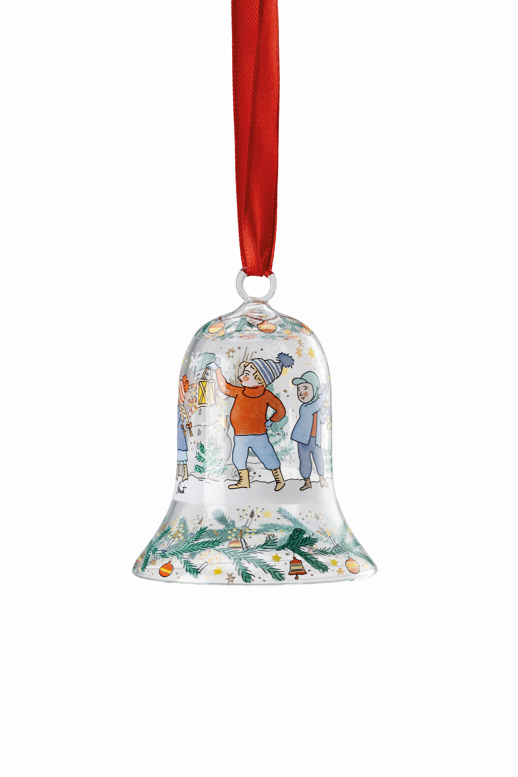 OKRASNI ZVONČEK - prosojno, Basics, steklo (6/7/6cm) - Hutschenreuther