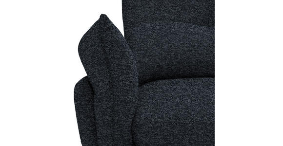 ECKSOFA Anthrazit Bouclé  - Anthrazit/Schwarz, Design, Textil/Metall (250/220cm) - Xora