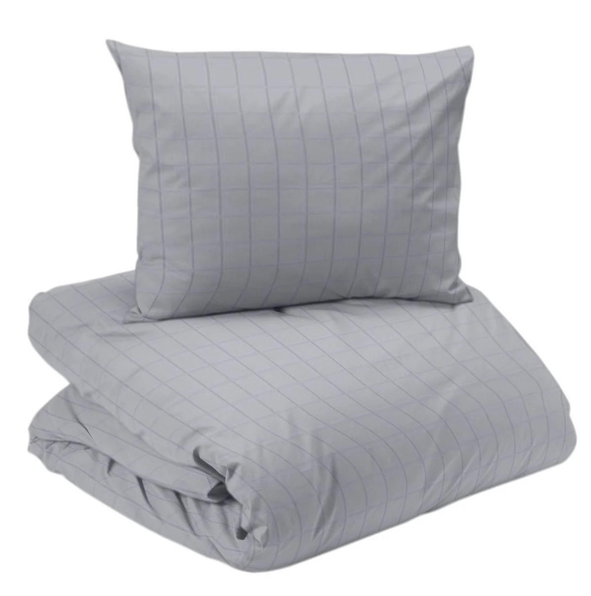 PÅSLAKANSET satin 150/210 cm  - ljusgrå, Basics, textil (150/210cm)