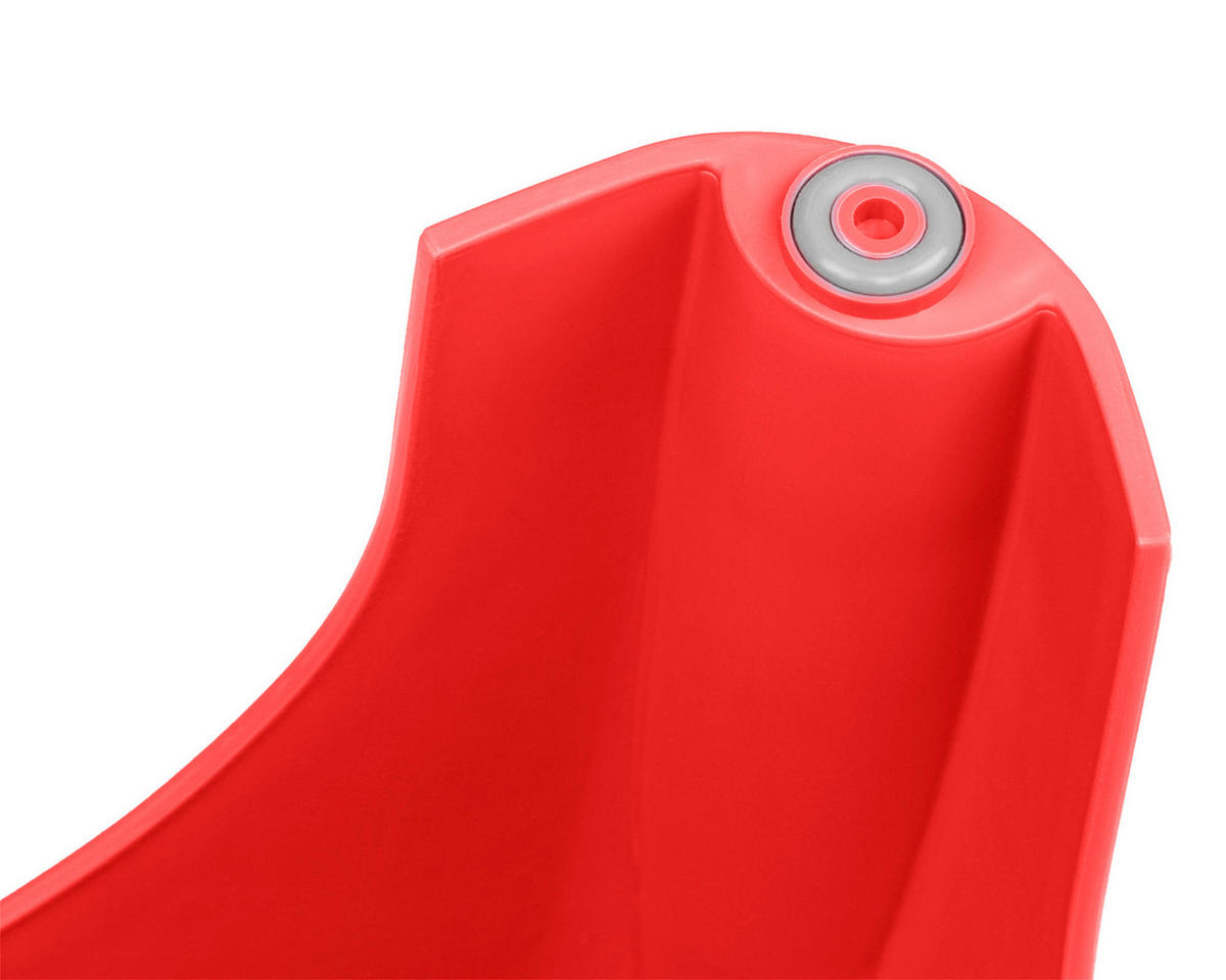 TRITTHOCKER  - Pink/Koralle, Basics, Kunststoff (44/23,5/31cm)