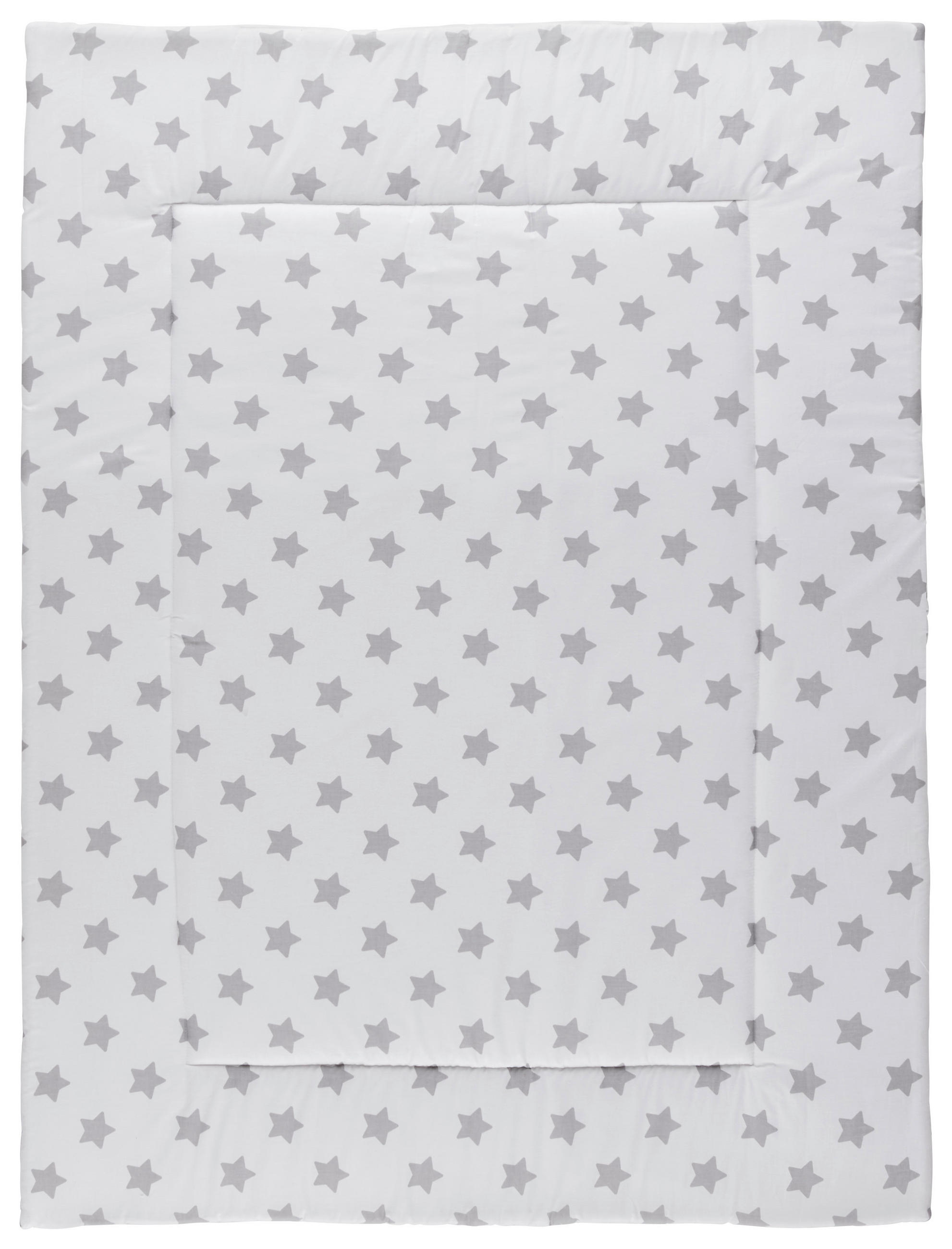 KRABBELDECKE 100/135 cm  - Weiß/Grau, Basics, Textil (100/135cm) - My Baby Lou