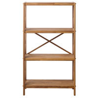 HYLLA i 70/124/30 cm ekfärgad  - ekfärgad, Design, trä (70/124/30cm) - Best Price