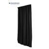 VERDUNKELUNGSVORHANG black-out (lichtundurchlässig)  - Schwarz, Basics, Textil (145/260cm)