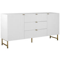 SIDEBOARD  in 179/90/41 cm  - Goldfarben/Weiß, Design, Holzwerkstoff/Kunststoff (179/90/41cm) - MID.YOU
