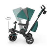 TRICIKL  SPINSTEP 2 PLUS  - zelena, Basics, metal/plastika (112/51.5/109cm) - Kinderkraft