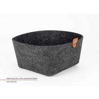 UNIVERZÁLNY KOŠÍK antracitová - antracitová, Basics, textil (22/22/12cm) - Justinus