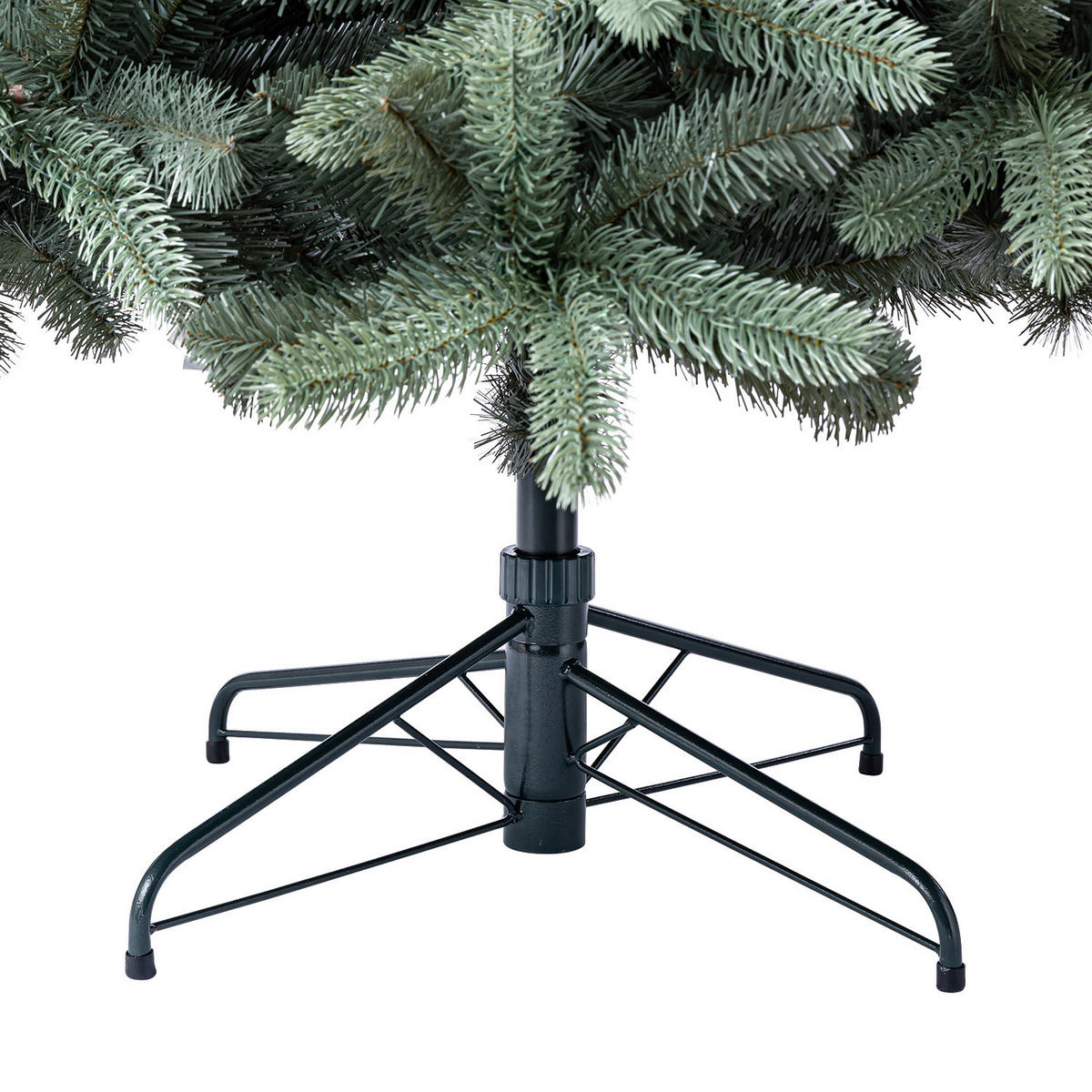 WEIHNACHTSBAUM 240 cm  - Waldgrün, Basics, Kunststoff/Metall (160/240cm)