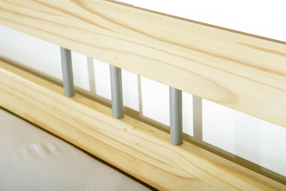 BETT 90/200 cm  in Naturfarben   - Naturfarben, Design, Holz (90/200cm) - MID.YOU