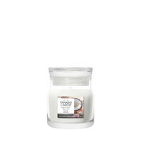 MIRISNA SVEĆA  bela  - bela, Osnovno, staklo (6/9/6cm) - Yankee Candle