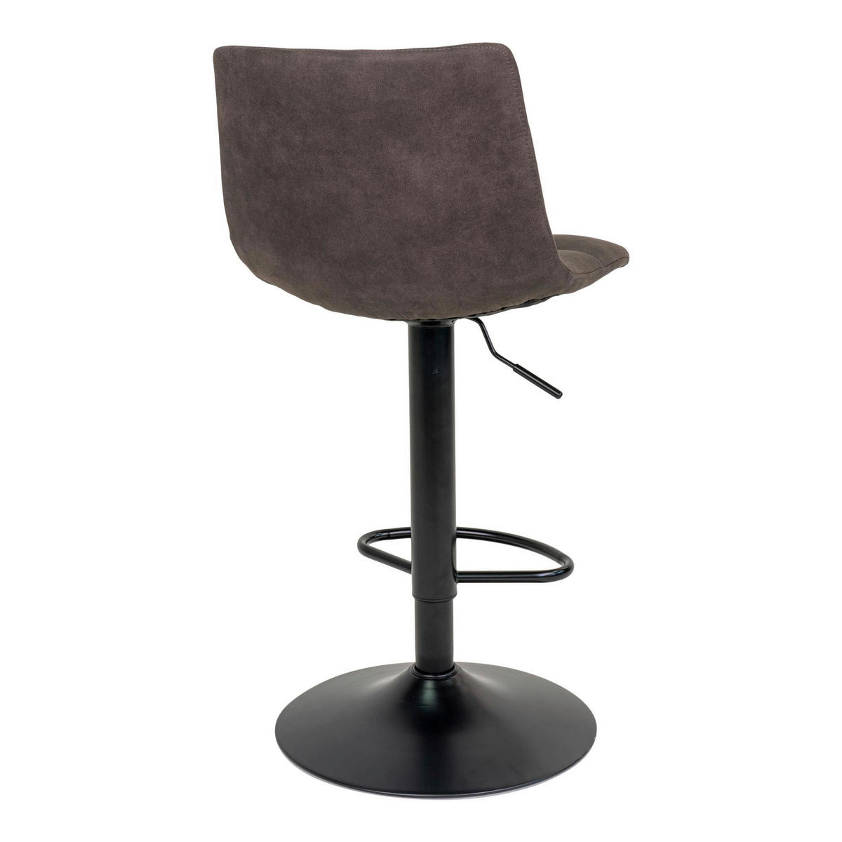 BARHOCKER-SET Dunkelgrau  - Dunkelgrau/Schwarz, MODERN, Textil/Metall (43/88-108/45cm) - MID.YOU