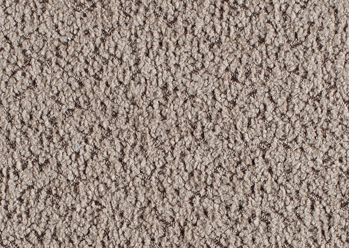 ECKSOFA in Chenille Sandfarben  - Sandfarben/Rostfarben, Design, Holz/Textil (236/148cm) - Lomoco