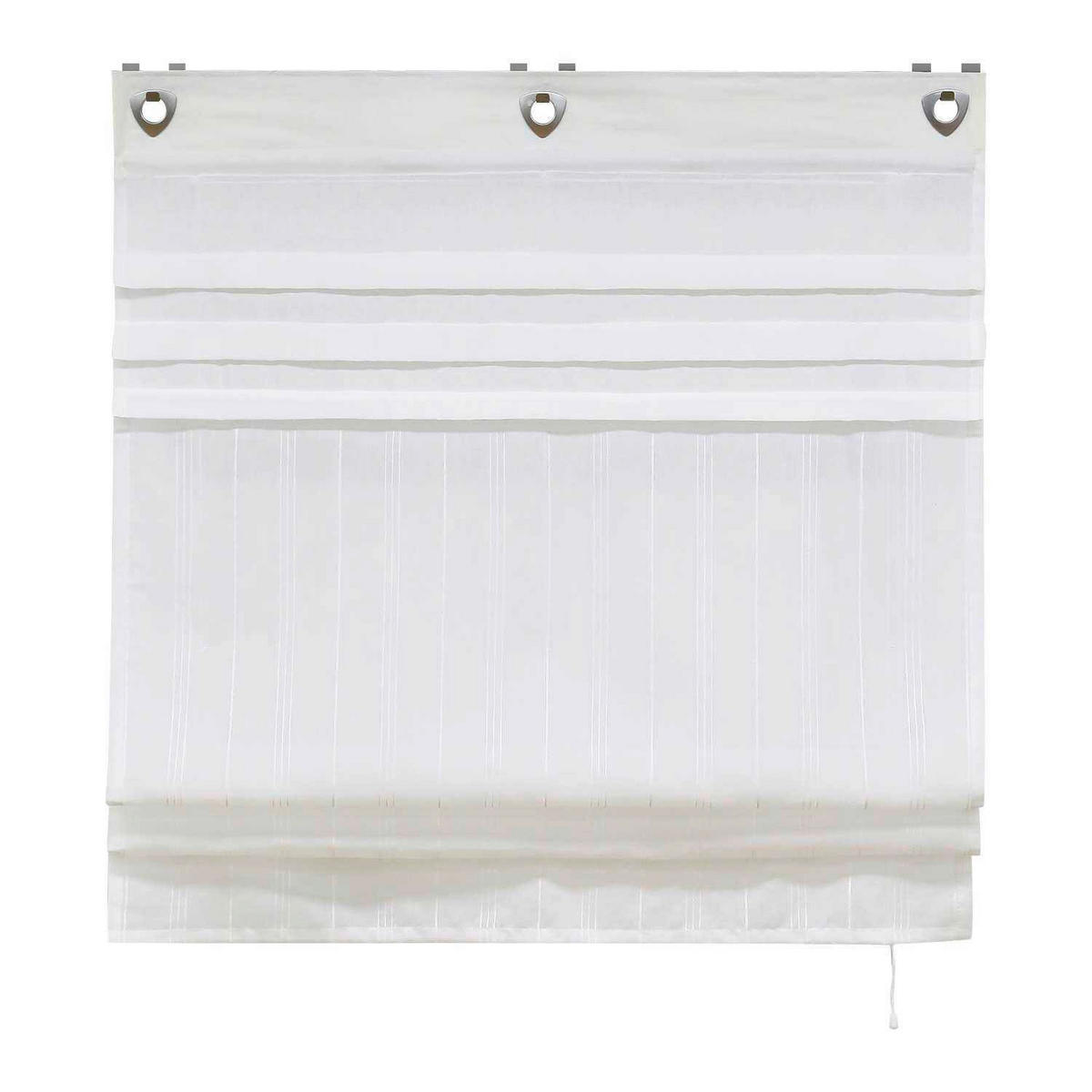 FALTROLLO  transparent  120/140 cm    - Weiß, Basics, Textil (120/140cm) - Joyswahl