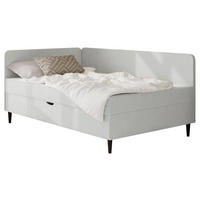 BOXBETT 90/200 cm  in Grau  - Grau, Konventionell, Textil (90/200cm) - P & B