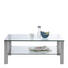 COUCHTISCH rechteckig Edelstahlfarben - Edelstahlfarben, Design, Glas/Metall (110/70/43cm) - Novel