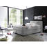 BOXSPRINGBETT 140/200 cm in Silberfarben, Hellgrau - Silberfarben/Hellgrau, Basics, Holzwerkstoff/Kunststoff (140/200cm) - Carryhome BOXSPRINGBETT 140/200 cm in Silberfarben, Hellgrau - Silberfarben/Hellgrau, Basics, Holzwerkstoff/Kunststoff (140/200cm) - Carryhome