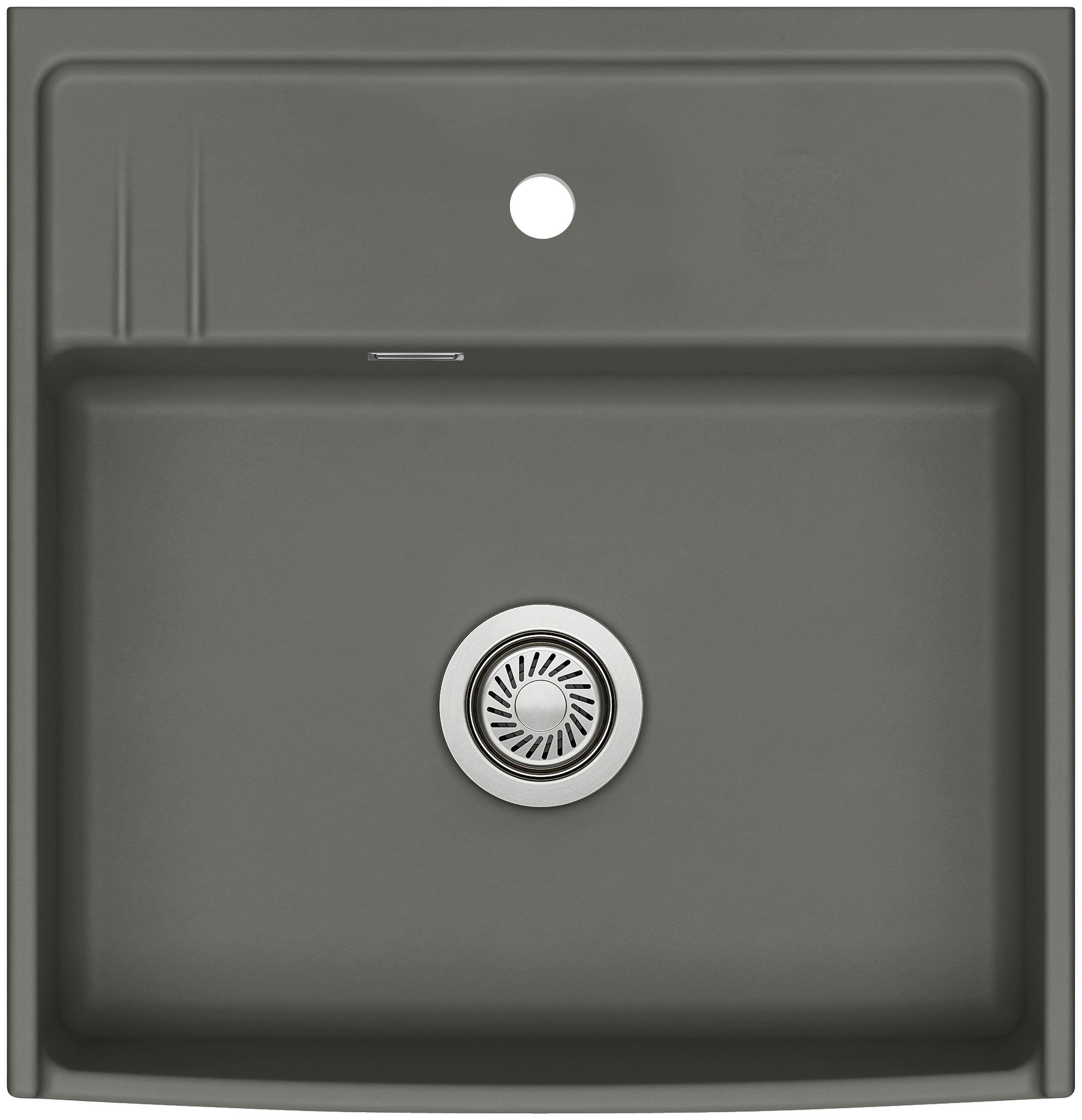 Systemceram Spüle Kentro 60 Lavagrau 59.5x20.0x61.8 cm