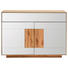 SIDEBOARD 120/87/40 cm - Buchefarben/Weiß, MODERN, Glas/Holz (120/87/40cm) - Linea Natura SIDEBOARD 120/87/40 cm - Buchefarben/Weiß, MODERN, Glas/Holz (120/87/40cm) - Linea Natura