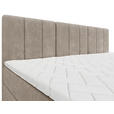 FAMILIENBETT - Graubraun/Schwarz, Design, Holzwerkstoff/Kunststoff (210/200cm) - Esposa