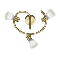 STRAHLER 30/21 cm   - Messingfarben, KONVENTIONELL, Glas/Metall (30/21cm)