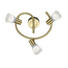 LED-STRAHLER - Messingfarben, KONVENTIONELL, Glas/Metall (30/21cm) LED-STRAHLER - Messingfarben, KONVENTIONELL, Glas/Metall (30/21cm)