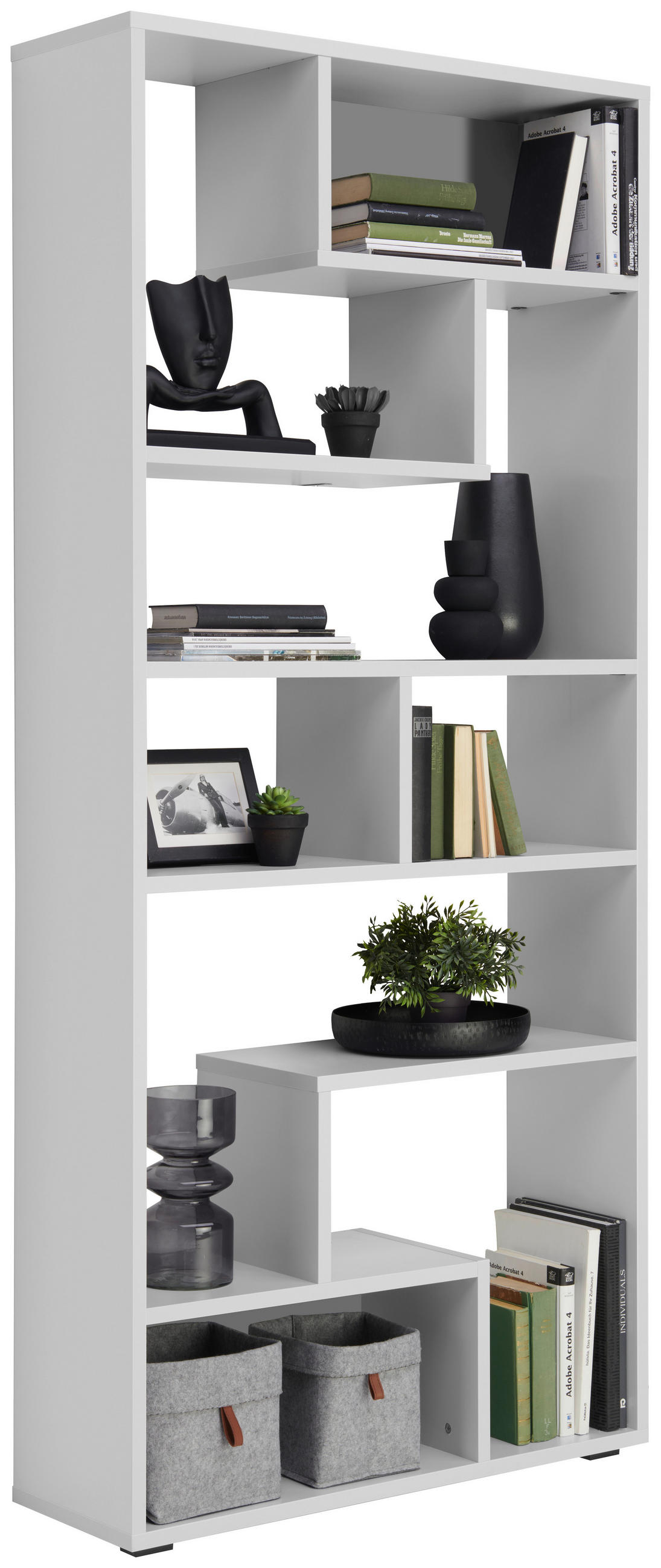 TÉRELVÁLASZTÓ szürke  - fekete/szürke, Modern, műanyag (92/202/30cm) - Hom`in