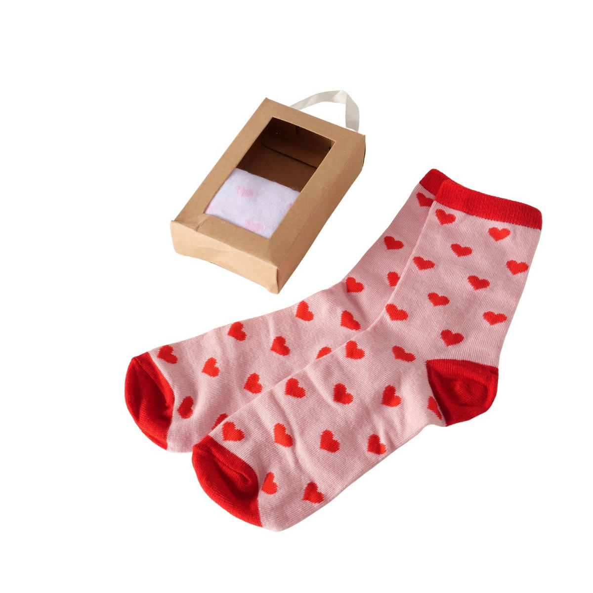 SOCKEN  - Pink/Rot, KONVENTIONELL, Textil (16/28cm)