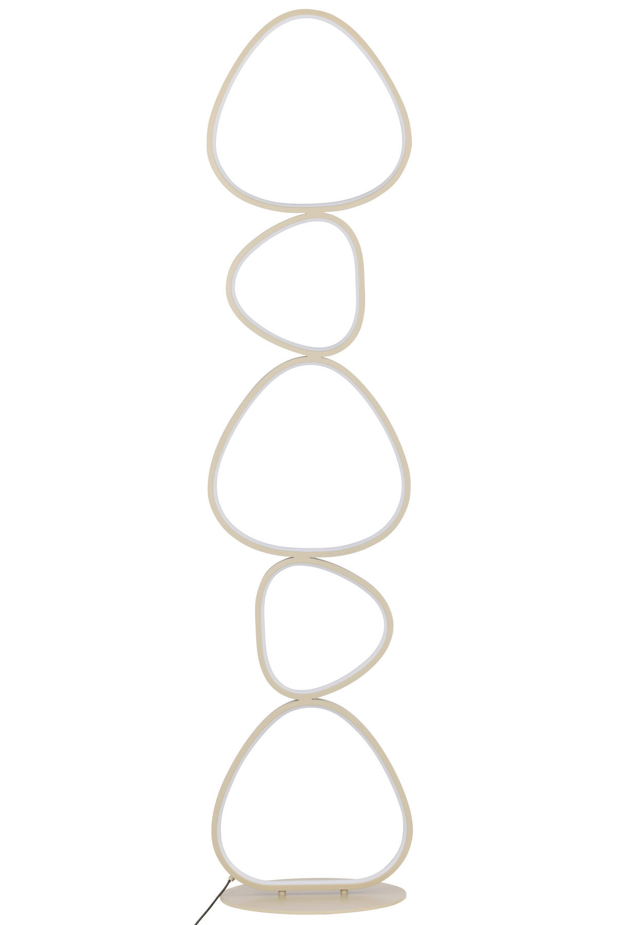 LED-GOLVLAMPA Acrux    - sandfärgad, Design, metall/plast (32,5l) - Novel