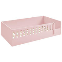 BODENBETT. 120/200 cm  in Rosa  - Rosa, LIFESTYLE, Holz/Holzwerkstoff (120/200cm) - Stylife