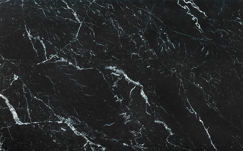 VLIESTAPETE Marble Nero  - Schwarz/Weiß, Design (400/250cm) - Komar