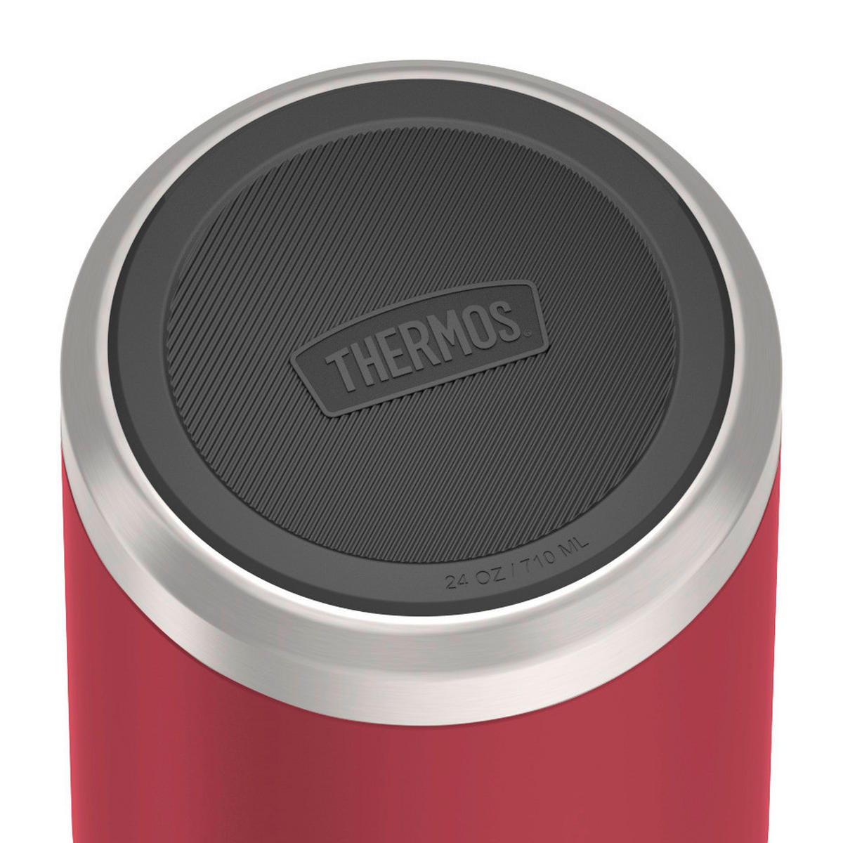 ISOLIERSPEISEGEFÄSS ICON 0,71 L  - Rot, Basics, Metall (0,71l) - Thermos