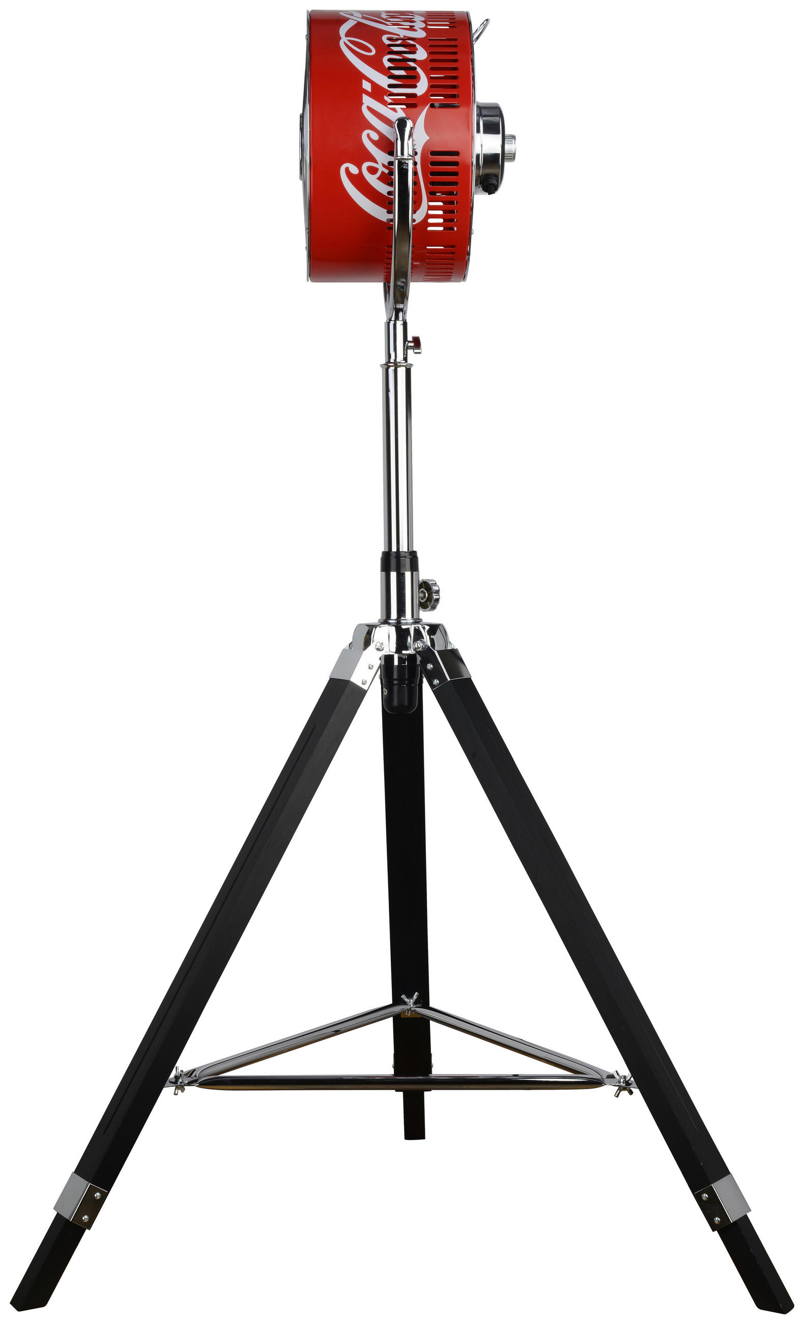 STANDVENTILATOR COOLFAN XL - Rot/Schwarz, Basics, Holz/Metall (70/135/70cm)