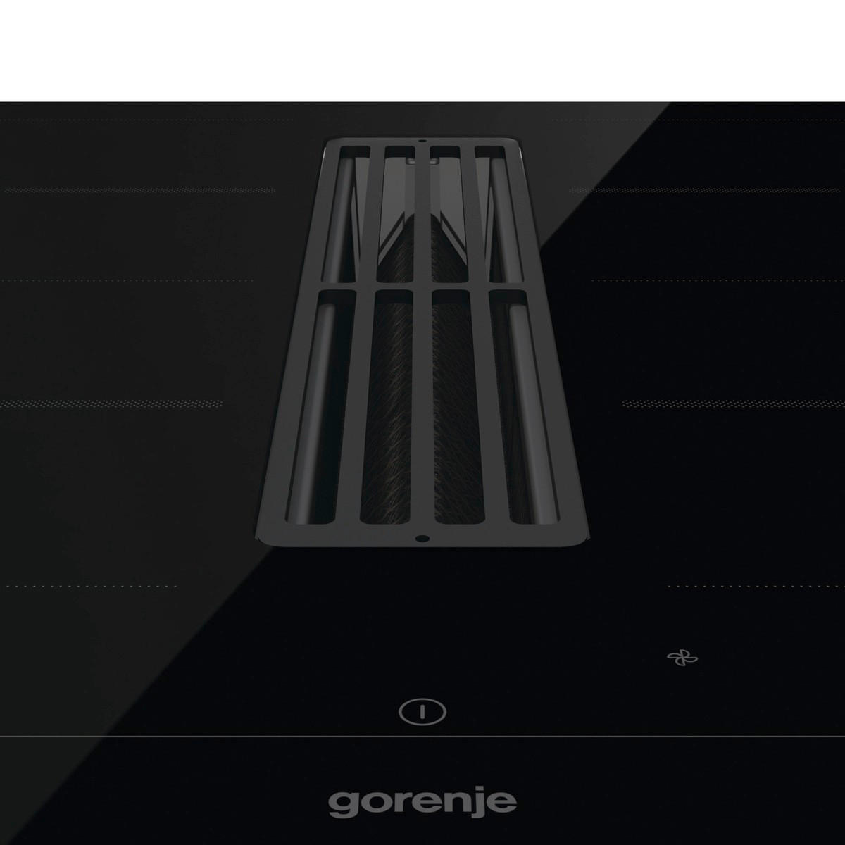 KOCHFELD-DUNSTABZUG-KOMBI 742687  - Schwarz, Basics, Glas (70/23/52cm) - Gorenje