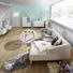 WOHNLANDSCHAFT in Textil Hellgrau - Hellgrau/Naturfarben, Trend, Holz/Textil (242/154cm) - Carryhome WOHNLANDSCHAFT in Textil Hellgrau - Hellgrau/Naturfarben, Trend, Holz/Textil (242/154cm) - Carryhome