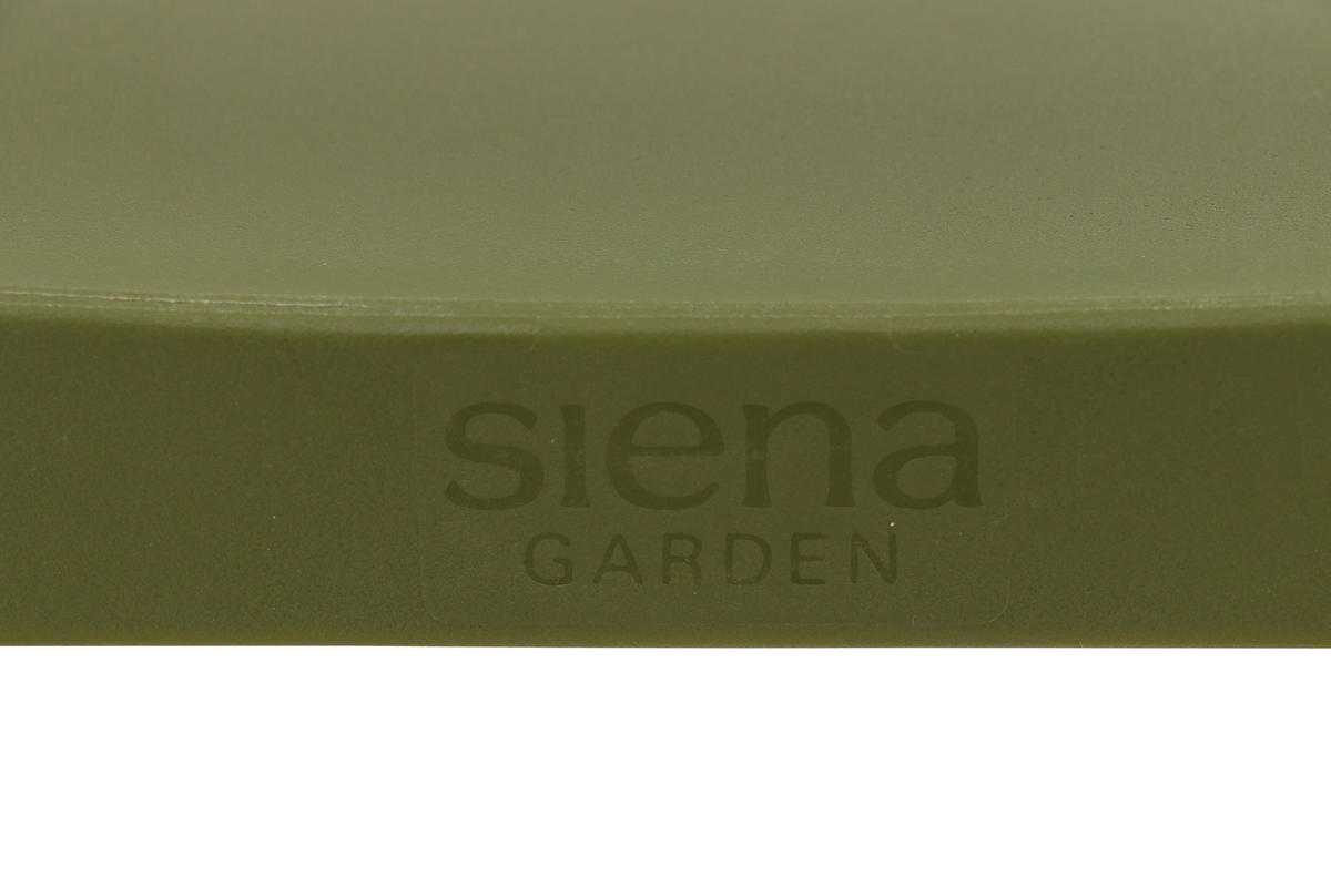 GARTENGARNITUR 3-teilig  - Grün, Basics, Holzwerkstoff/Kunststoff (90/80/138cm) - Siena Garden