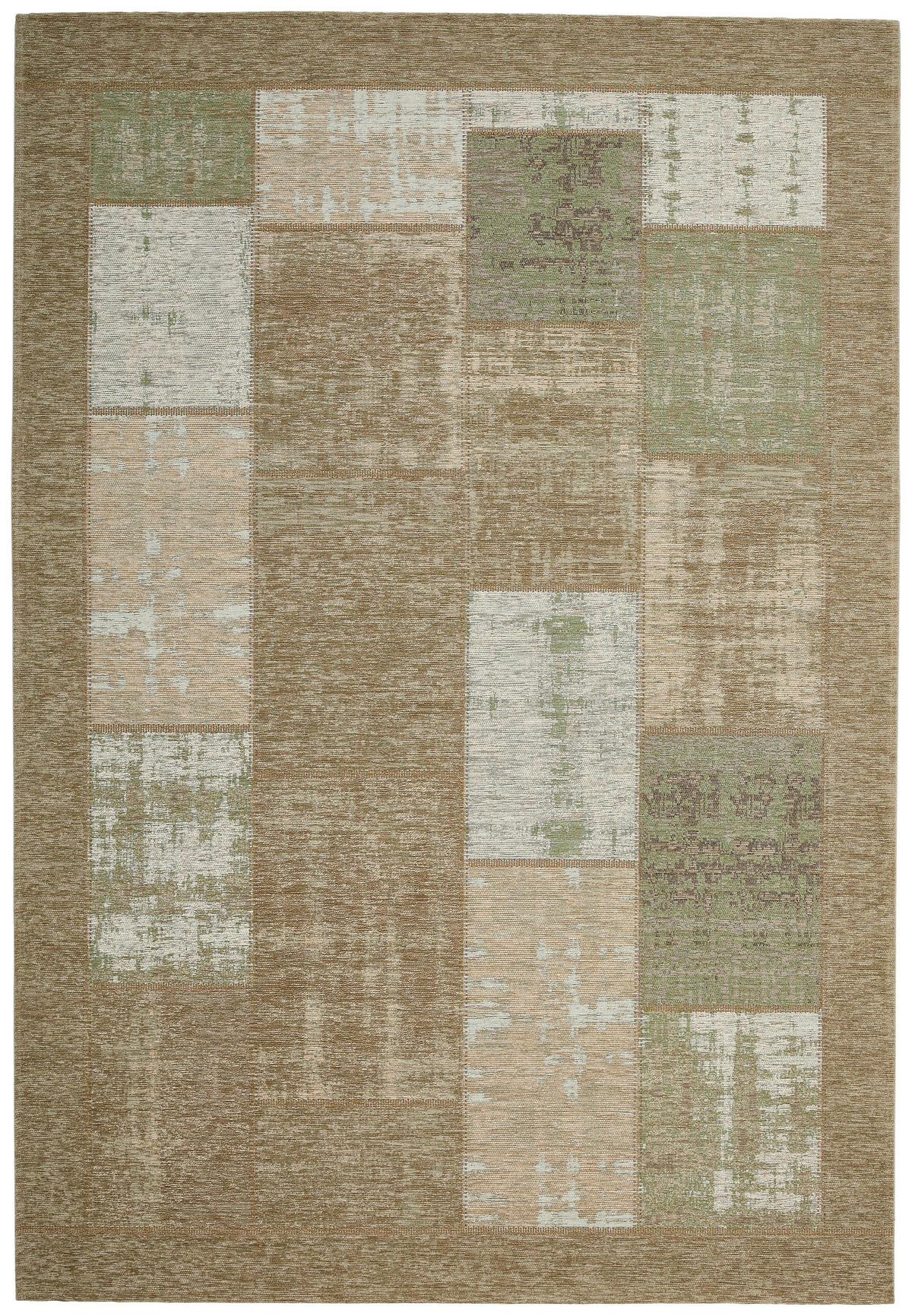 FLACHWEBETEPPICH 80/150 cm Grün  - Grün, Basics, Kunststoff/Textil (80/150cm) - Novel