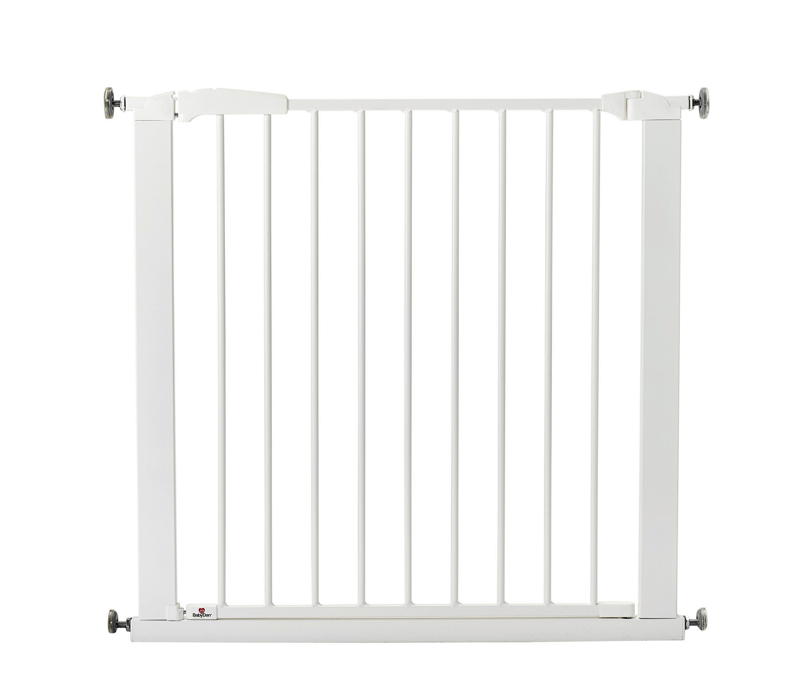 TÜRSCHUTZGITTER 83,5/72,50 cm  - Weiß, Basics, Metall (83,5/72,50cm) - Baby Dan