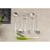 KÜCHENHELFERSET Chefkoch  - Edelstahlfarben, Basics, Metall - Chefkoch+Fackelmann