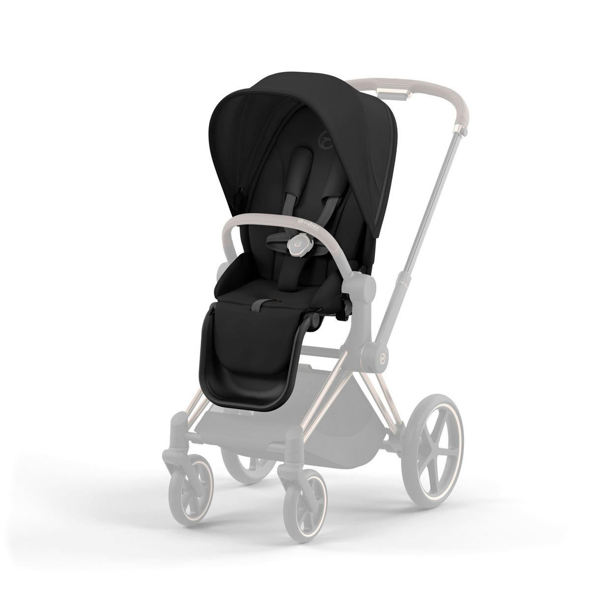 KINDERWAGENAUSSTATTUNG - Schwarz, Trend, Kunststoff/Textil (92/60cm) - Cybex