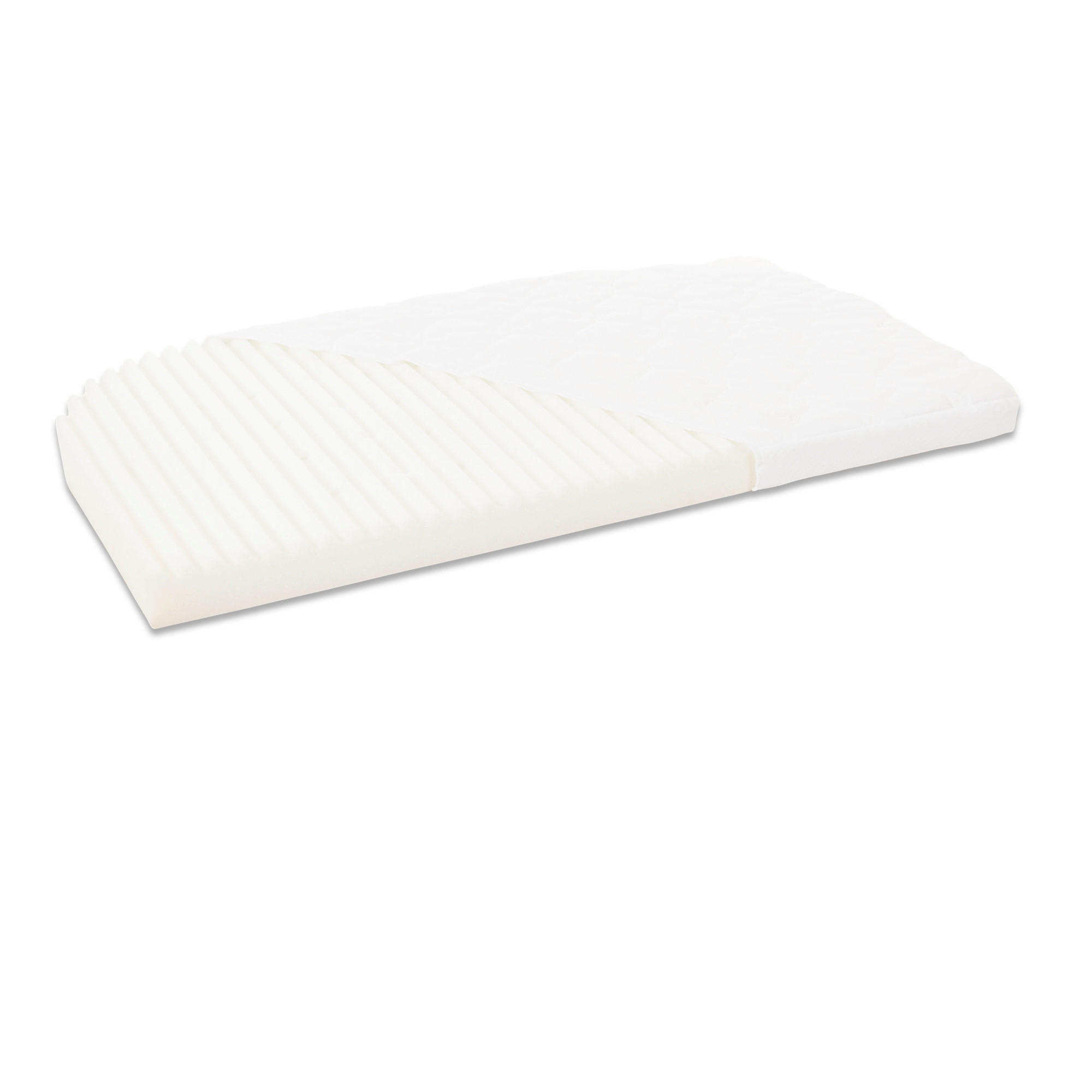 BEISTELLBETTMATRATZE Babybay  89/49,50 cm    - Weiß, Basics, Textil (89/49,50cm) - Babybay