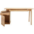 SCHREIBTISCH 156,7/65/74,2 cm  in Eichefarben  - Eichefarben, MODERN, Holz (156,7/65/74,2cm) - Linea Natura