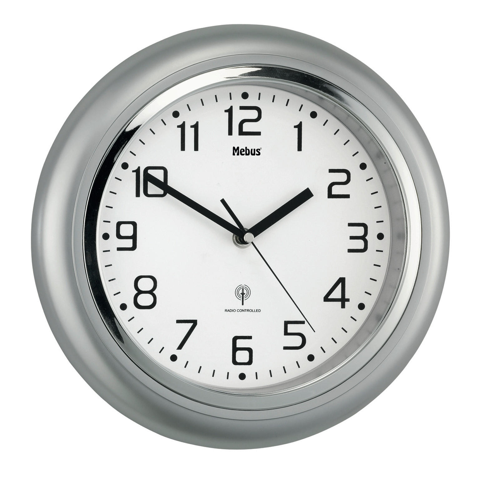 WANDUHR Anthrazit  - Anthrazit, Basics, Kunststoff (29,0cm)