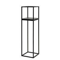 BLUMENSTÄNDER Metall  - Schwarz, Basics, Metall (19/77/19cm)