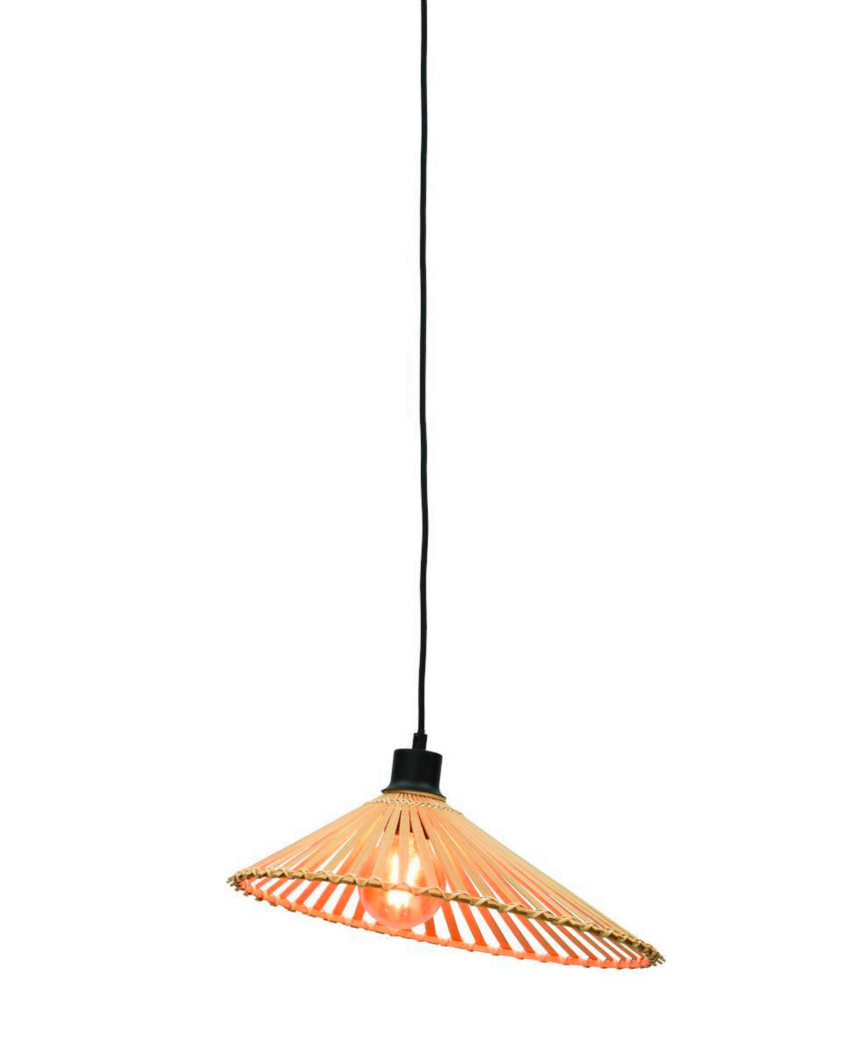 HÄNGELEUCHTE GOOD&MOJO  40/11 cm   - Naturfarben, Trend, Holz (40/11cm) - Good & Mojo