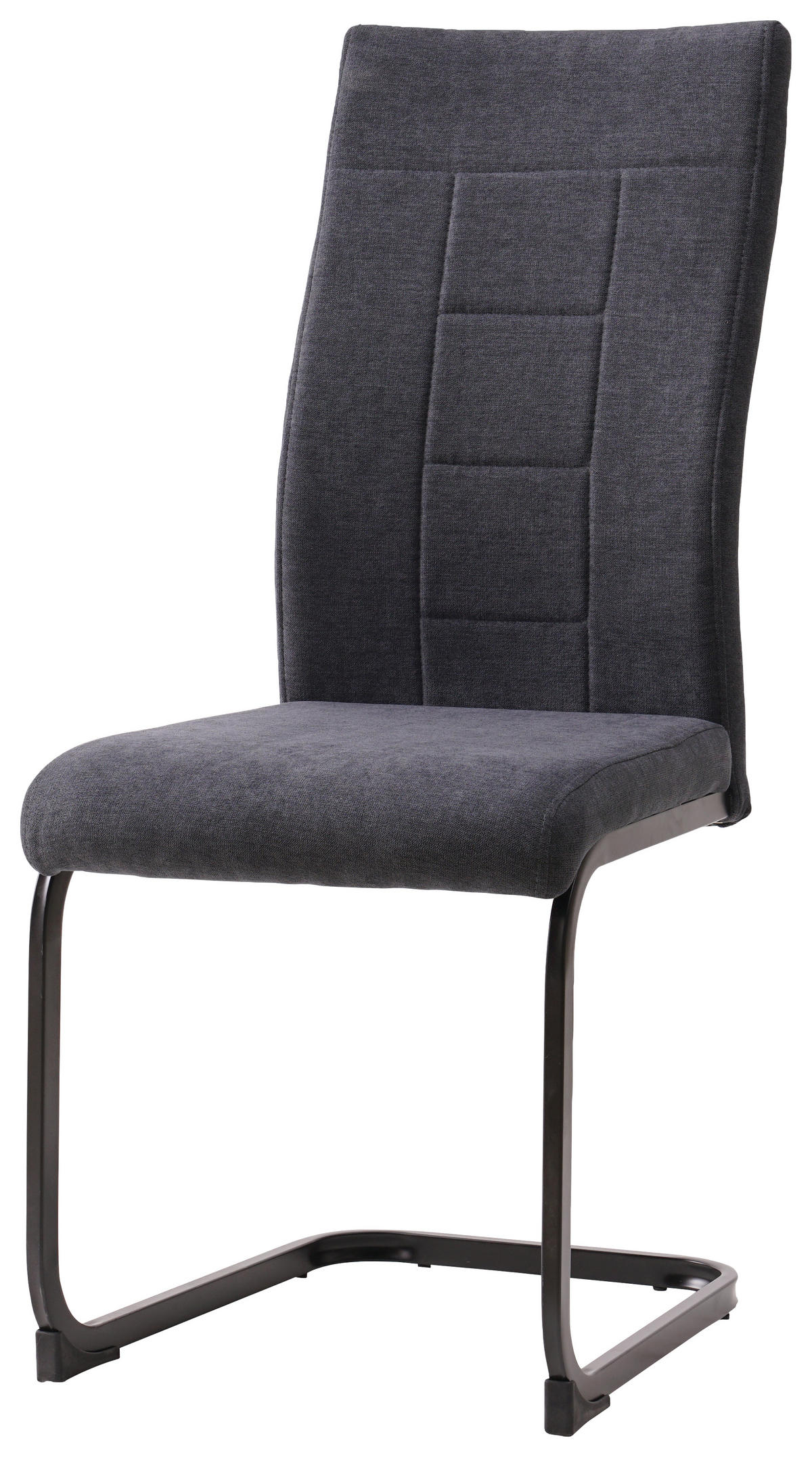 HOUPACÍ ŽIDLE, šedá, černá - šedá/černá, Design, kov/textil (43/99/62cm) - Carryhome