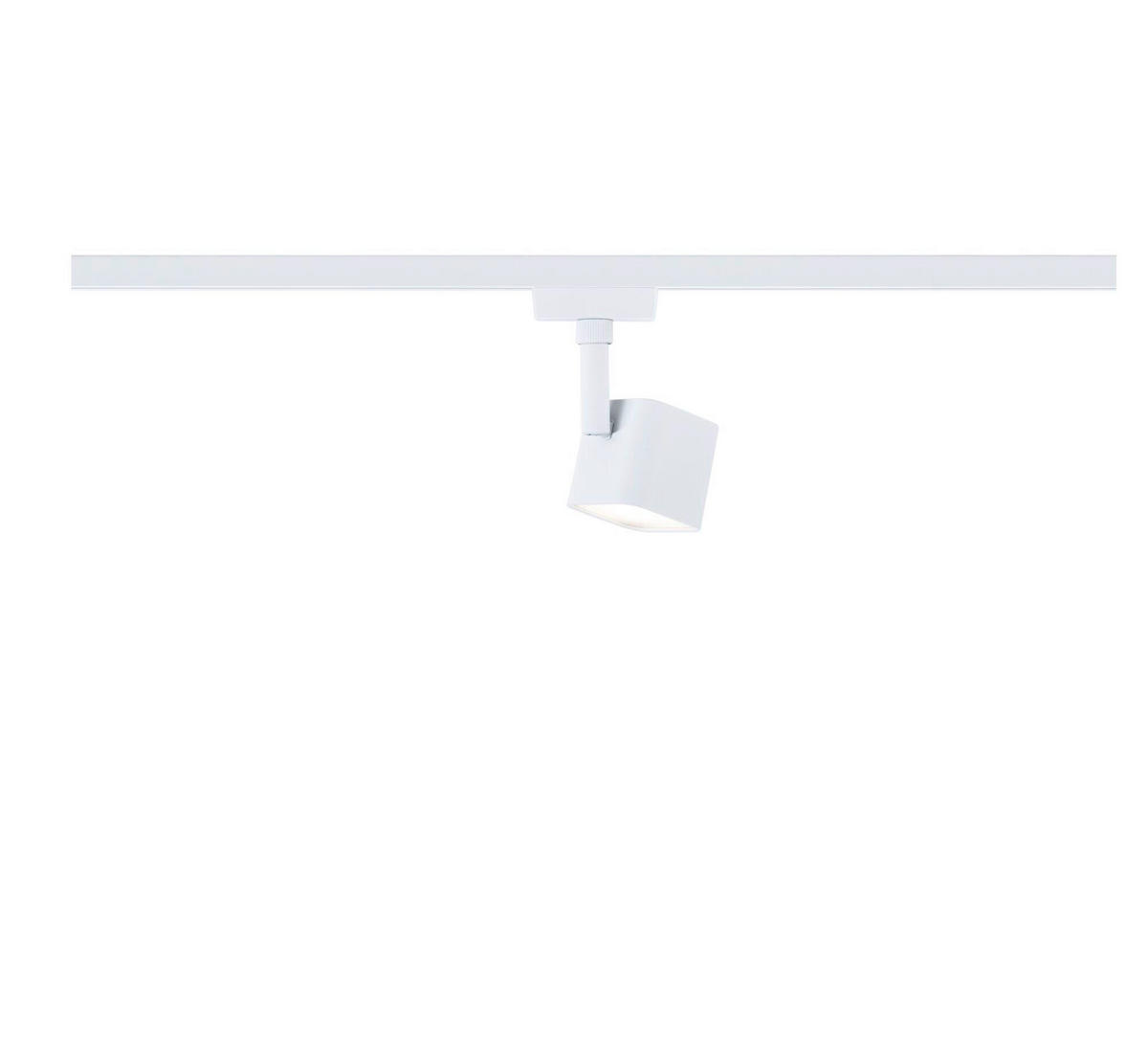 SCHIENENSYSTEM-STRAHLER Limba 5/5/14 cm  - Weiß, Basics, Kunststoff (5/5/14cm) - Paulmann