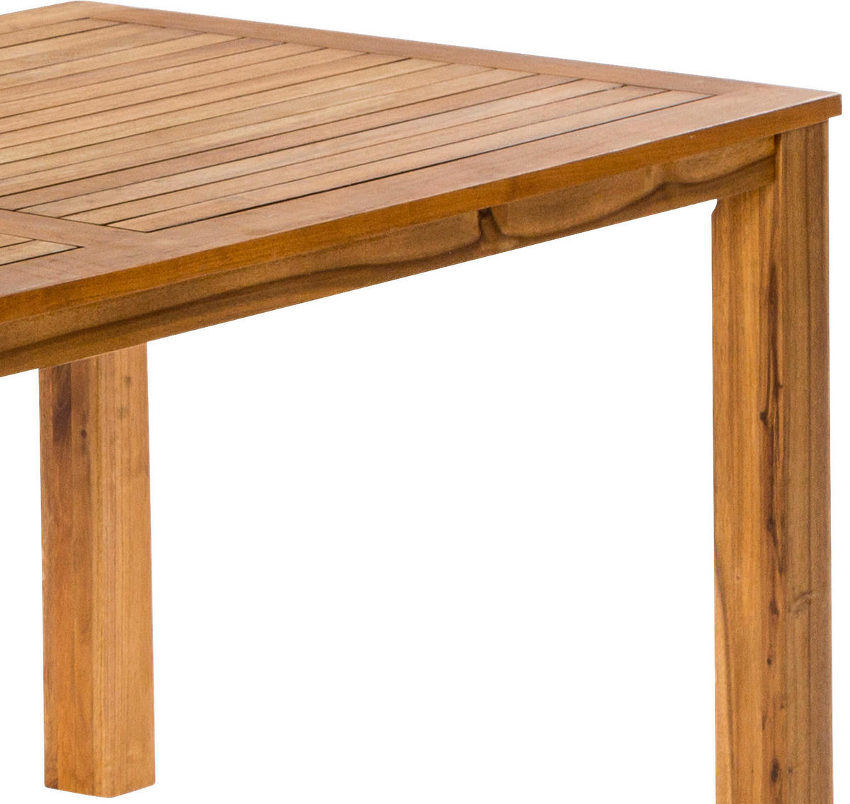 GARTENTISCH 185/90/75 cm Holz rechteckig  - Akaziefarben, ROMANTIK / LANDHAUS, Holz (185/90/75cm) - Gardenson