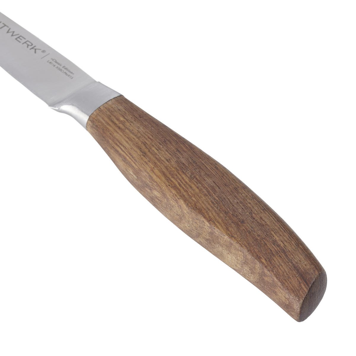 SCHÄLMESSER 20,9 cm  - Braun, MODERN, Holz/Metall (20,9cm) - Echtwerk