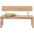 SITZBANK Kernbuche massiv Naturfarben - Buchefarben/Naturfarben, Design, Holz (180/83/53cm) - Carryhome