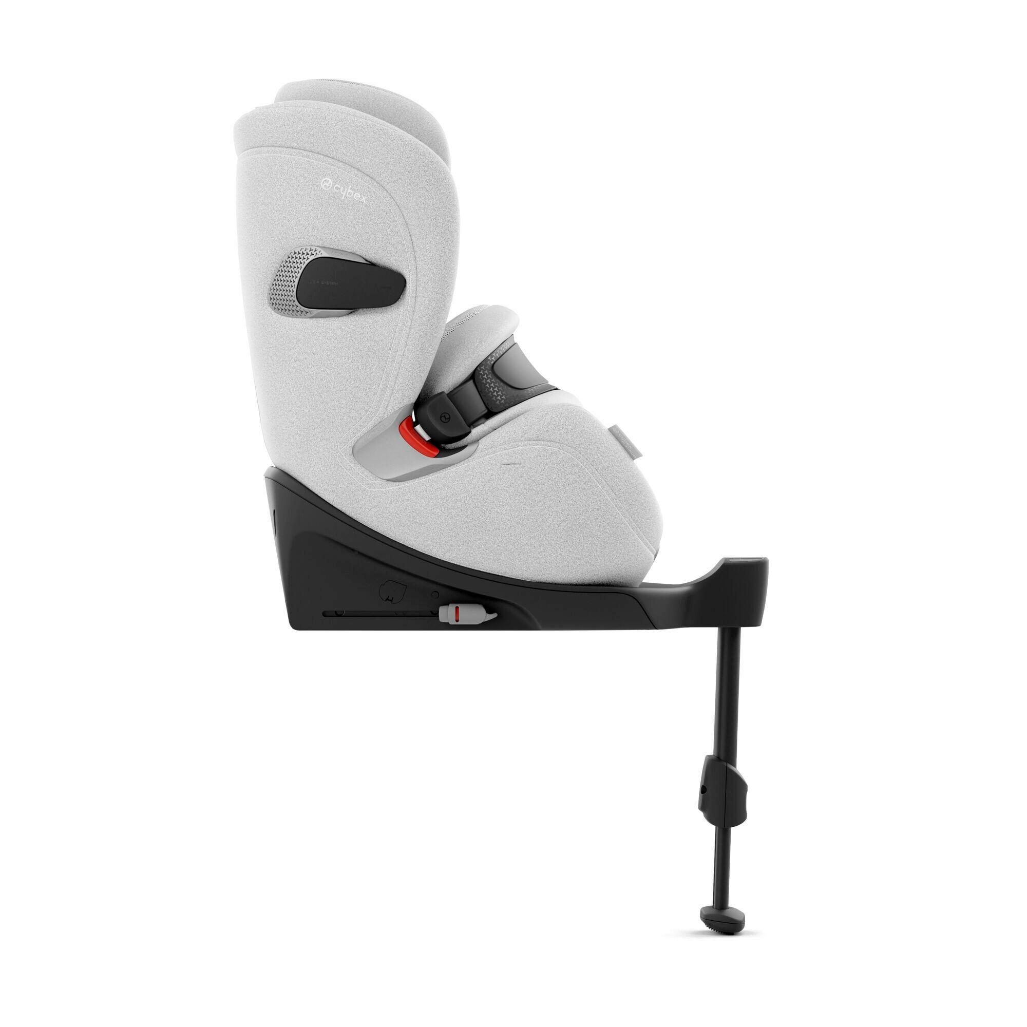 KINDERAUTOSITZ Anoris T2 i-Size Platinum White Plus   - Weiß, Basics, Textil (70/44/62cm) - cybex PLATINUM